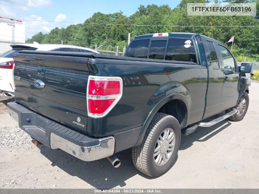 1FTFX1EF6DFB63196 2013 Ford F-150 Lariat