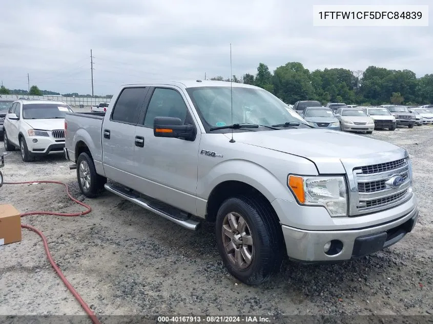 2013 Ford F-150 Xlt VIN: 1FTFW1CF5DFC84839 Lot: 40167913