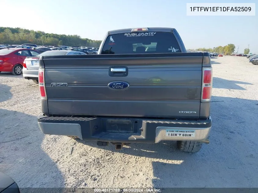 1FTFW1EF1DFA52509 2013 Ford F-150 Xlt