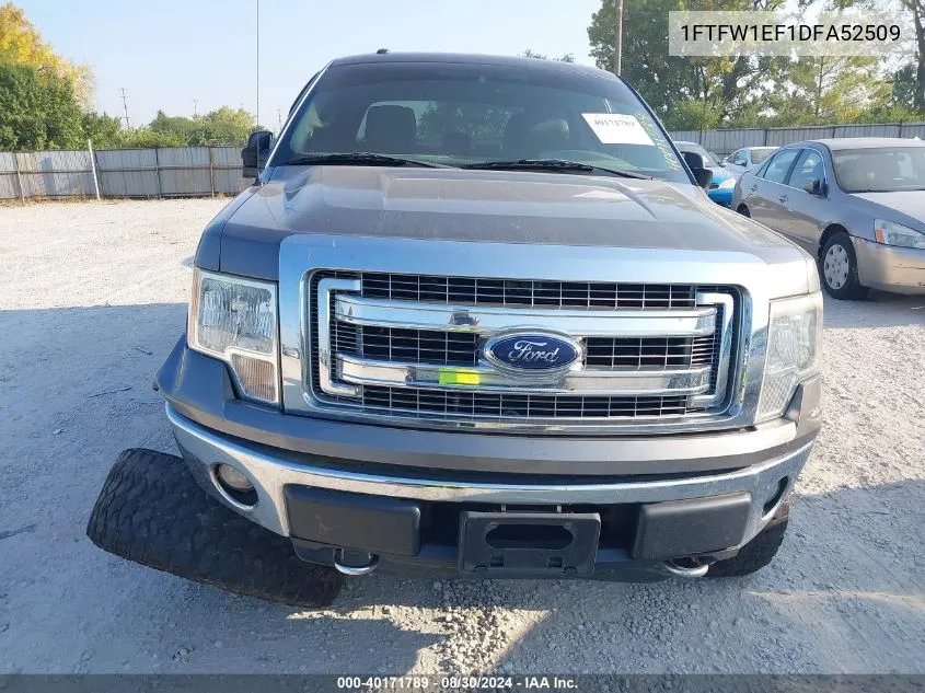 1FTFW1EF1DFA52509 2013 Ford F-150 Xlt