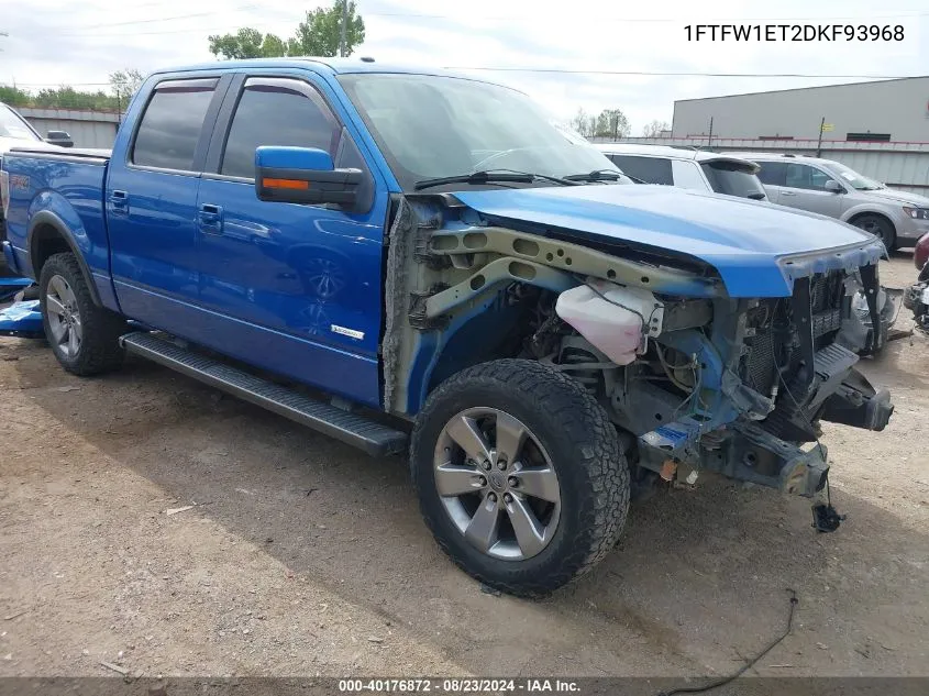 1FTFW1ET2DKF93968 2013 Ford F-150 Fx4