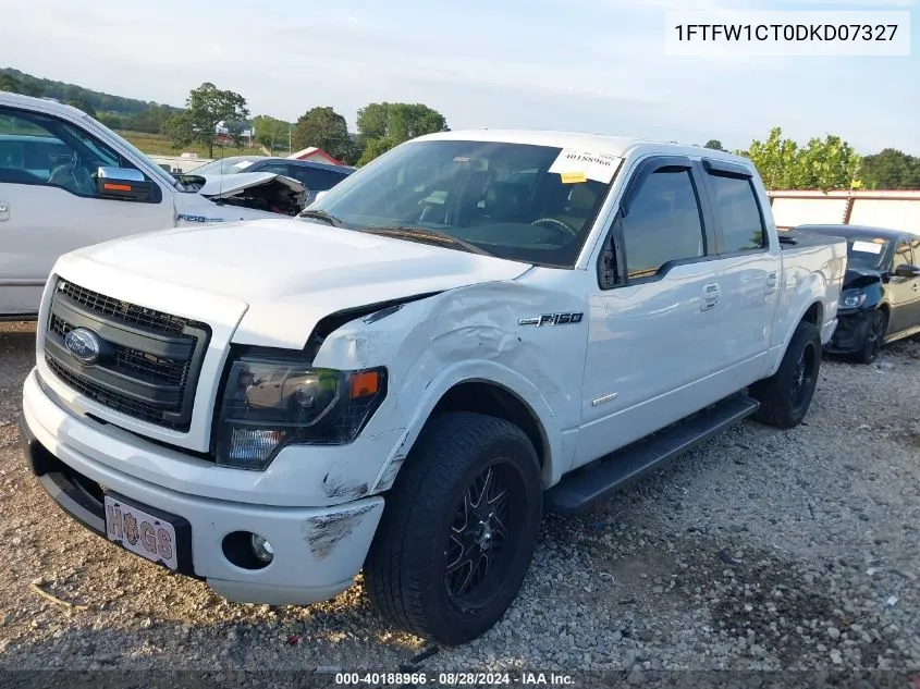 2013 Ford F-150 Fx2 VIN: 1FTFW1CT0DKD07327 Lot: 40188966