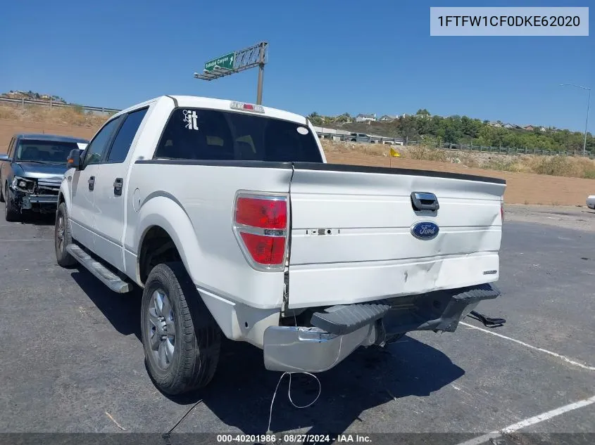 1FTFW1CF0DKE62020 2013 Ford F-150 Xlt