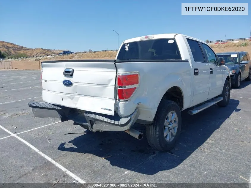 1FTFW1CF0DKE62020 2013 Ford F-150 Xlt