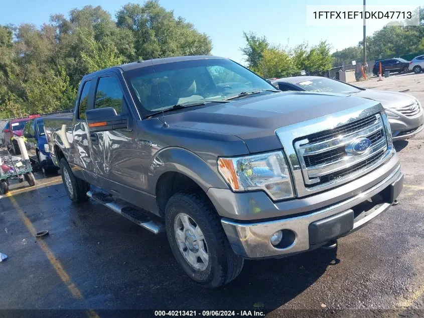 1FTFX1EF1DKD47713 2013 Ford F-150 Xlt