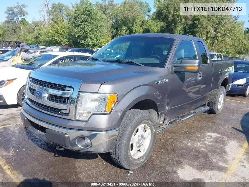 1FTFX1EF1DKD47713 2013 Ford F-150 Xlt