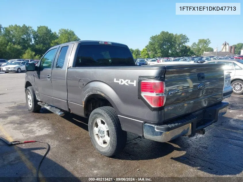 1FTFX1EF1DKD47713 2013 Ford F-150 Xlt