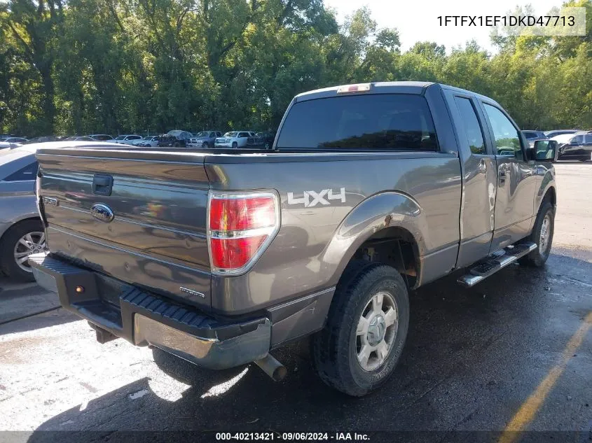 1FTFX1EF1DKD47713 2013 Ford F-150 Xlt