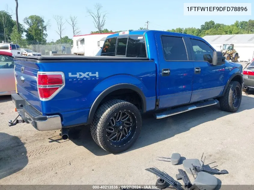 1FTFW1EF9DFD78896 2013 Ford F-150 Xlt