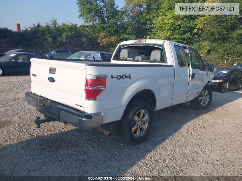 1FTFX1EF7DFC57121 2013 Ford F-150 Xl