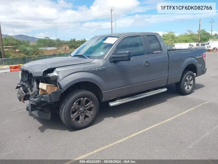 2013 Ford F-150 Stx VIN: 1FTFX1CF6DKD82766 Lot: 40224391