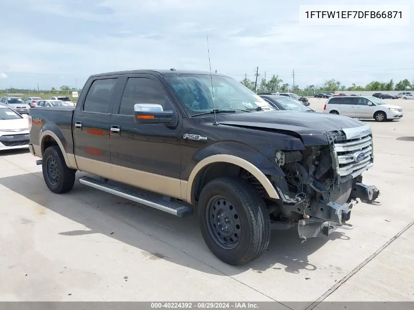 1FTFW1EF7DFB66871 2013 Ford F-150 Lariat