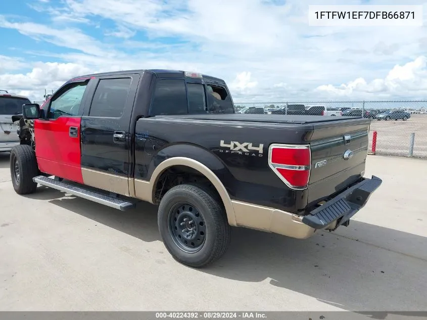 1FTFW1EF7DFB66871 2013 Ford F-150 Lariat