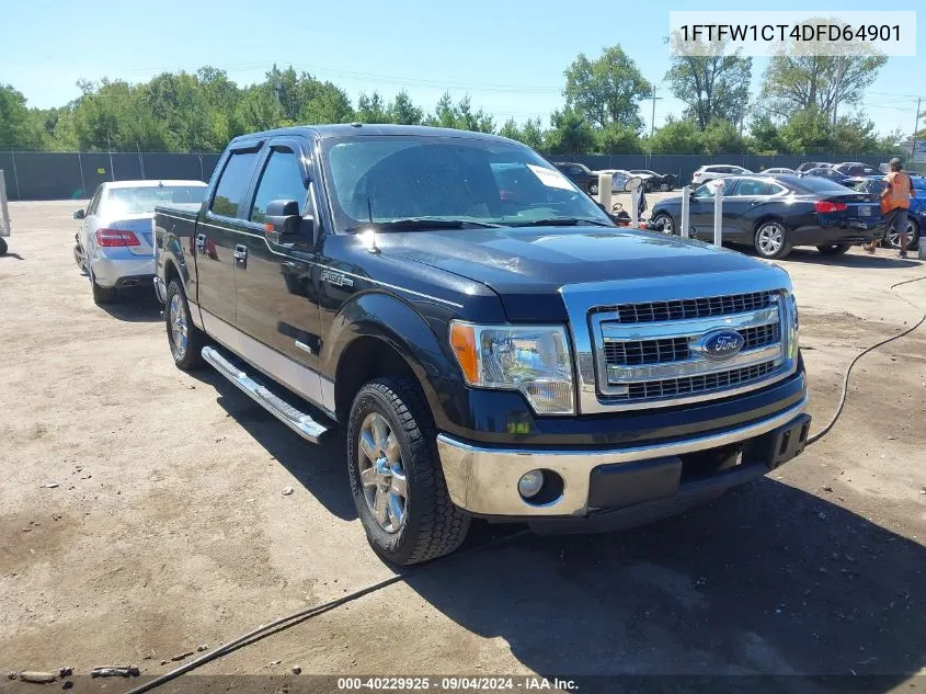 1FTFW1CT4DFD64901 2013 Ford F-150 Xlt