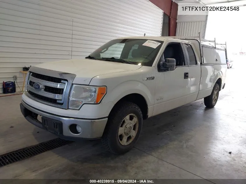 1FTFX1CT2DKE24548 2013 Ford F-150 Xlt