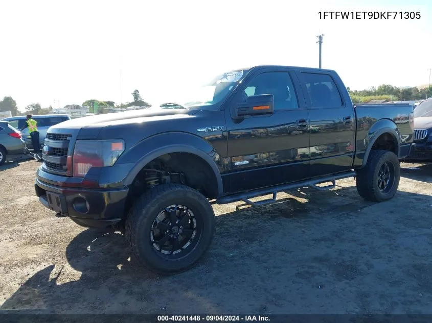 1FTFW1ET9DKF71305 2013 Ford F-150 Fx4