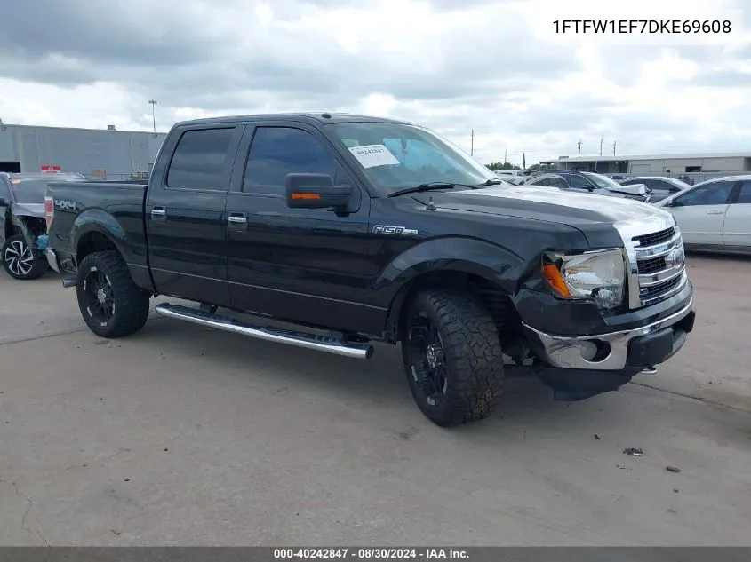 2013 Ford F-150 Xlt VIN: 1FTFW1EF7DKE69608 Lot: 40242847