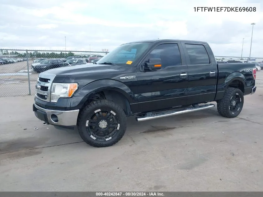 1FTFW1EF7DKE69608 2013 Ford F-150 Xlt