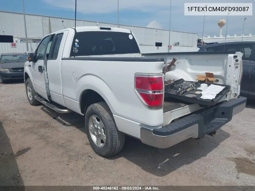 2013 Ford F-150 Xlt VIN: 1FTEX1CM4DFD93087 Lot: 40246162