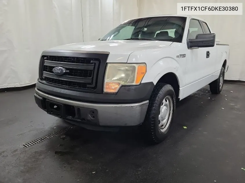 1FTFX1CF6DKE30380 2013 Ford F150 Super Cab