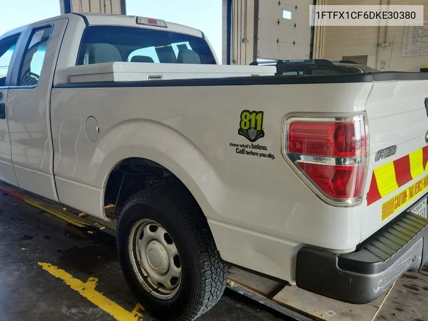 2013 Ford F150 Super Cab VIN: 1FTFX1CF6DKE30380 Lot: 40247726