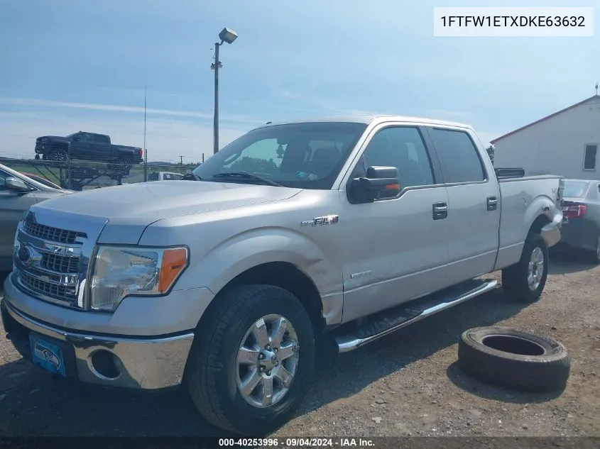 1FTFW1ETXDKE63632 2013 Ford F-150 Xlt