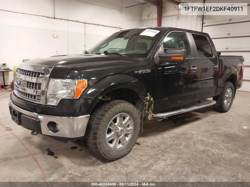 1FTFW1EF2DKF40911 2013 Ford F150 Supercrew