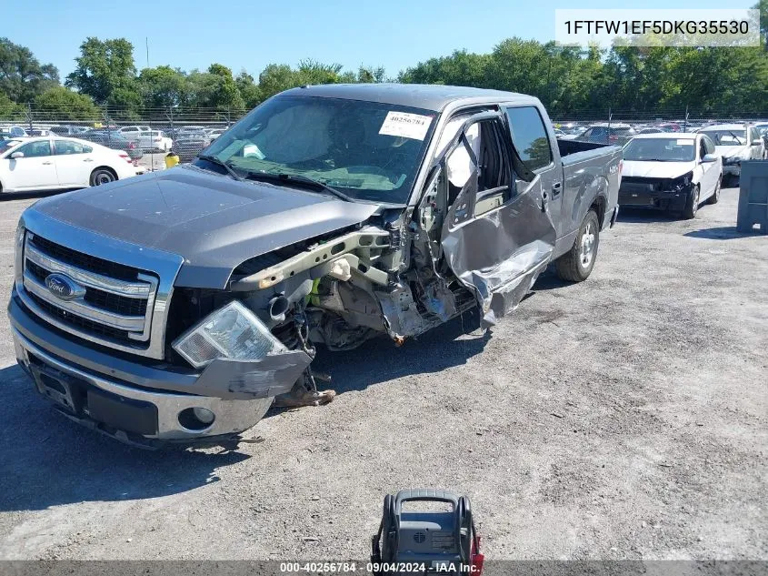 2013 Ford F-150 Xlt VIN: 1FTFW1EF5DKG35530 Lot: 40256784