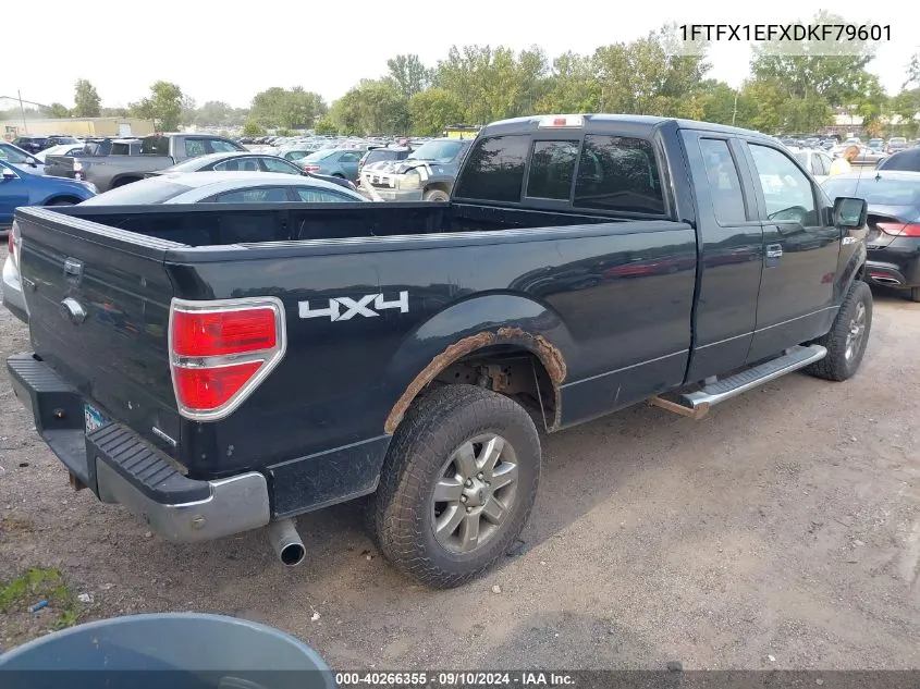 1FTFX1EFXDKF79601 2013 Ford F-150 Xlt