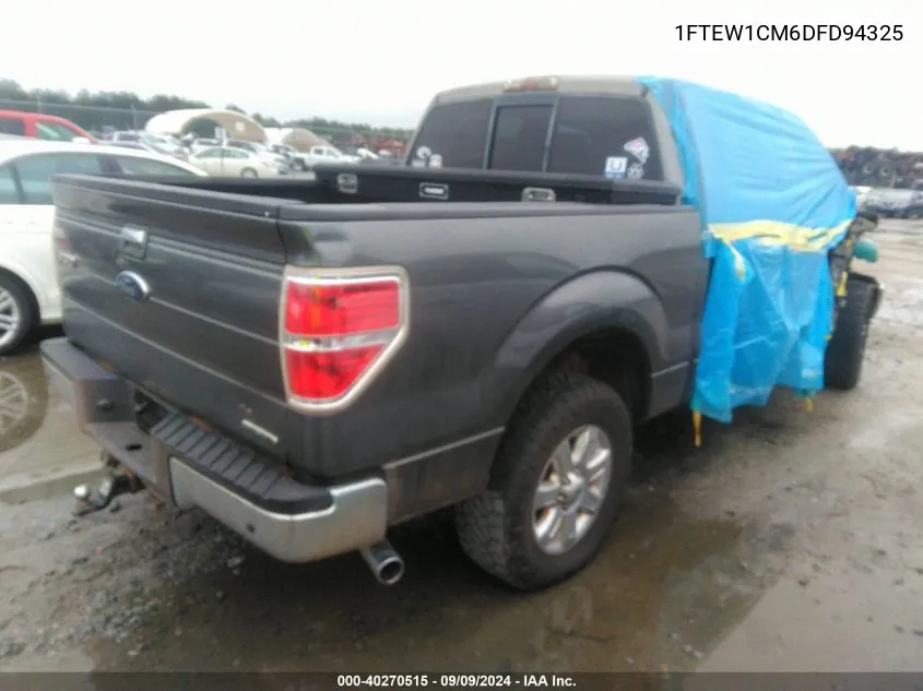 2013 Ford F-150 Xlt VIN: 1FTEW1CM6DFD94325 Lot: 40270515