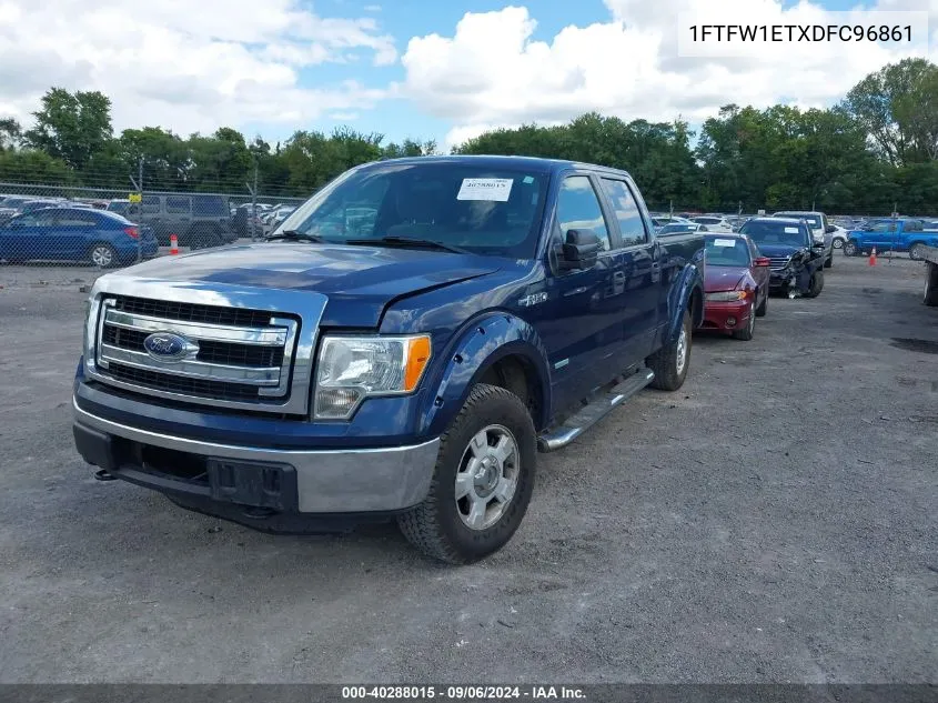 2013 Ford F-150 Xlt VIN: 1FTFW1ETXDFC96861 Lot: 40288015