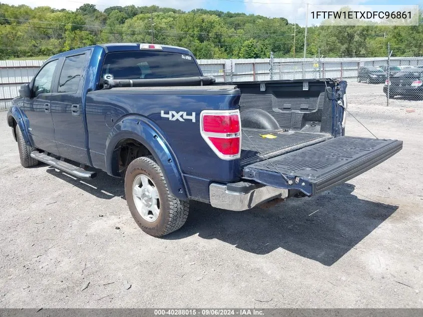 2013 Ford F-150 Xlt VIN: 1FTFW1ETXDFC96861 Lot: 40288015