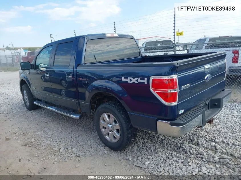 2013 Ford F-150 Xlt VIN: 1FTFW1ET0DKE39498 Lot: 40290452