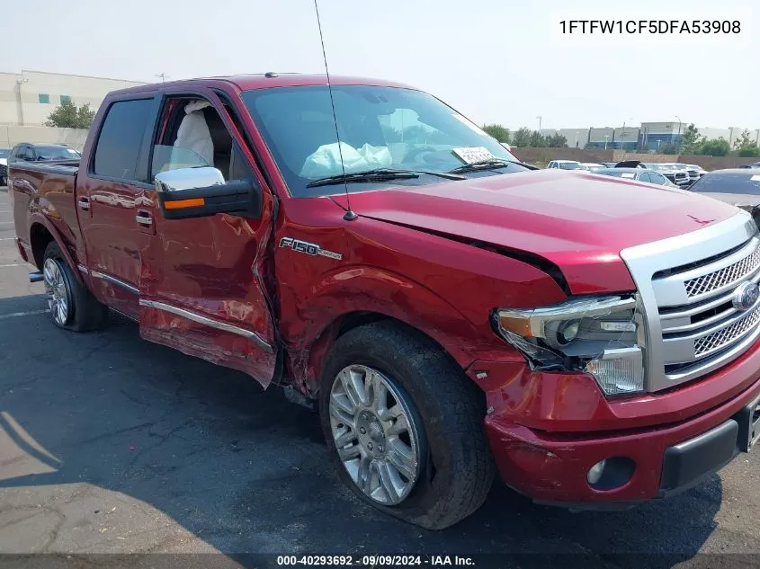 1FTFW1CF5DFA53908 2013 Ford F-150 Platinum