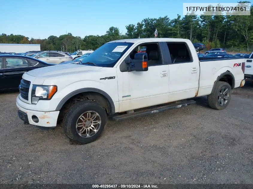 1FTFW1ET1DKD74161 2013 Ford F-150 Fx4