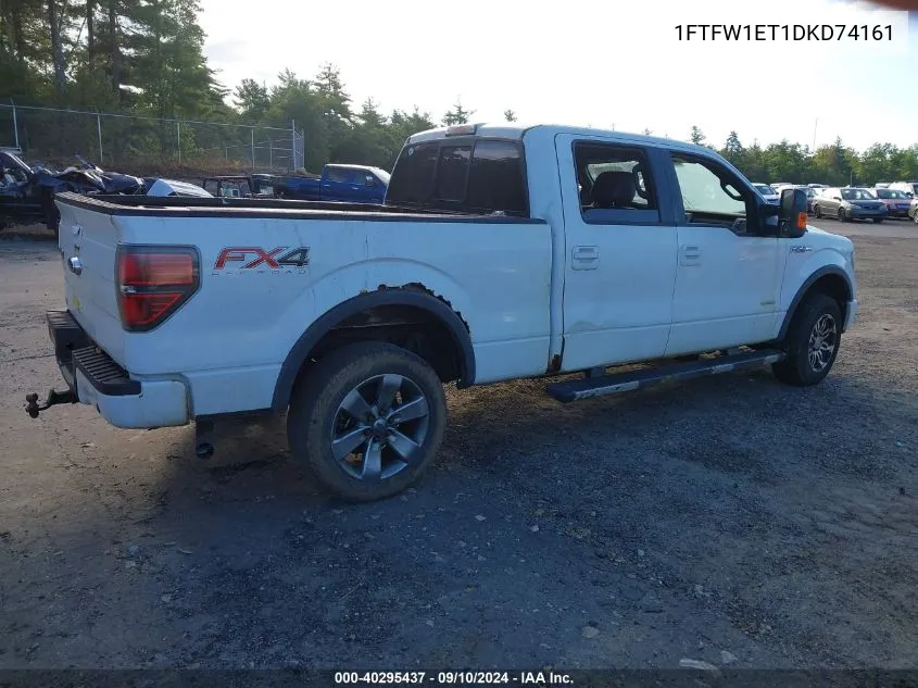 1FTFW1ET1DKD74161 2013 Ford F-150 Fx4