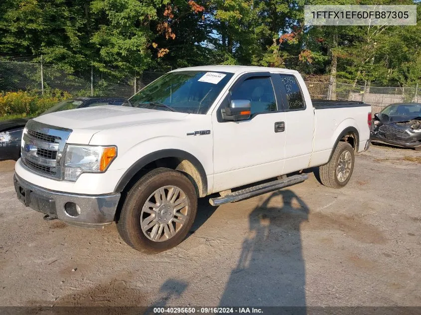 2013 Ford F-150 Xlt VIN: 1FTFX1EF6DFB87305 Lot: 40295650