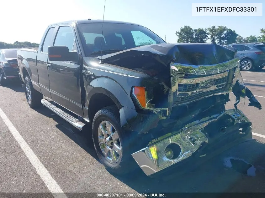 2013 Ford F-150 Xlt VIN: 1FTFX1EFXDFC33301 Lot: 40297101