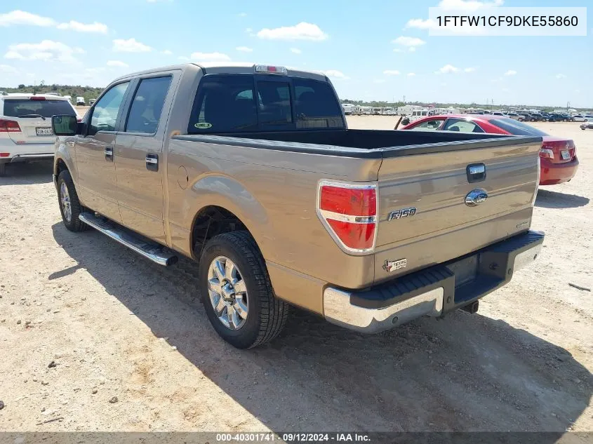 1FTFW1CF9DKE55860 2013 Ford F-150 Xlt