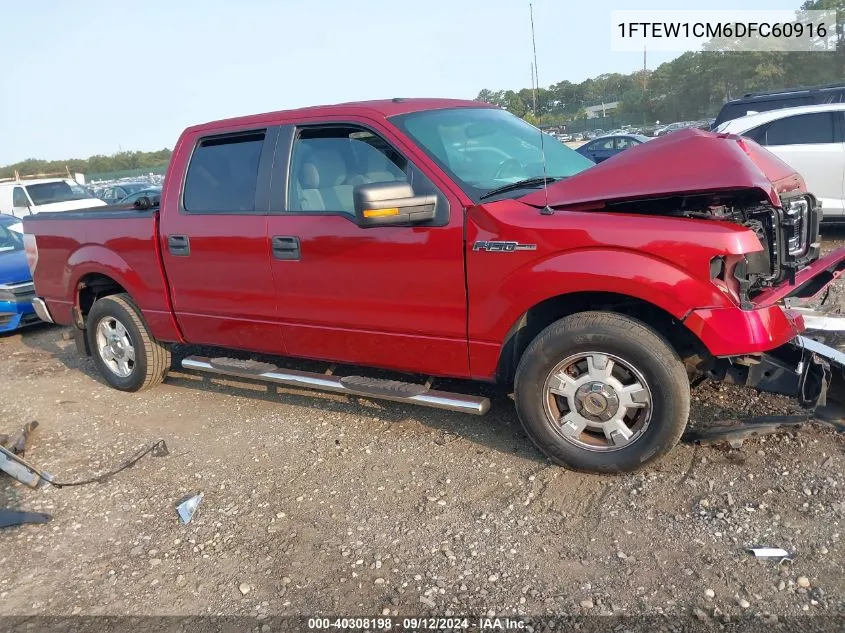 1FTEW1CM6DFC60916 2013 Ford F150 Supercrew