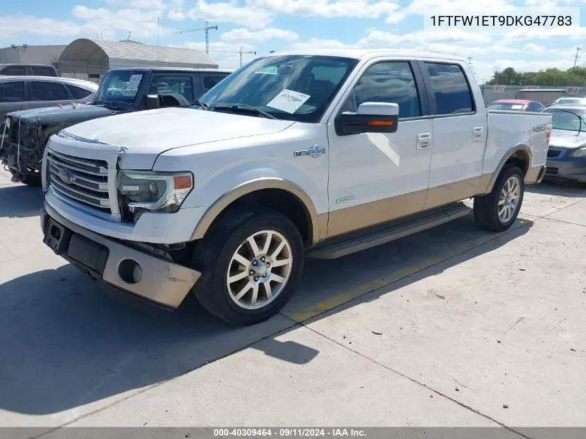 2013 Ford F-150 King Ranch VIN: 1FTFW1ET9DKG47783 Lot: 40309464