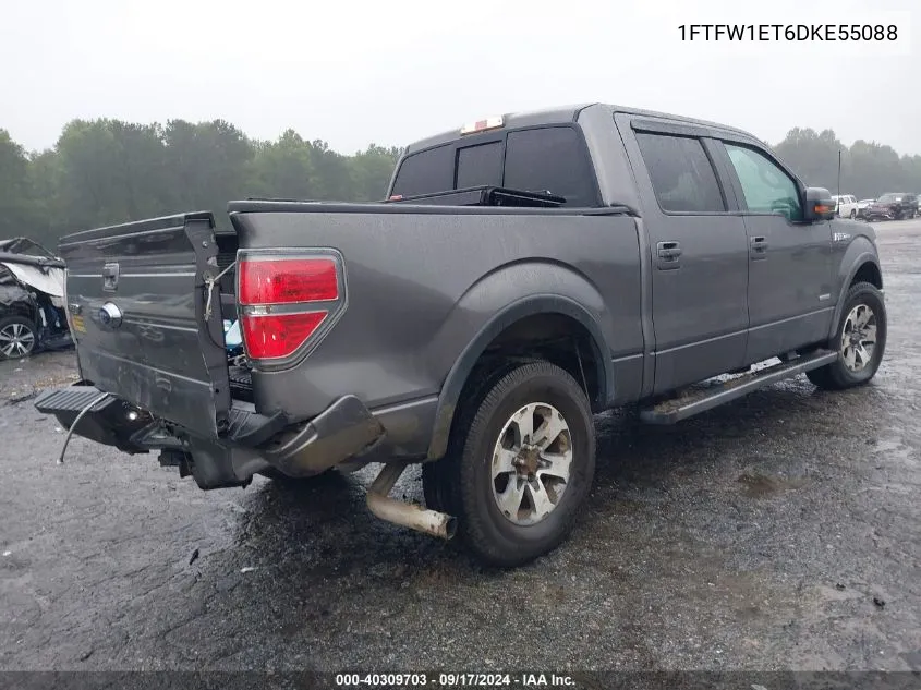 1FTFW1ET6DKE55088 2013 Ford F-150 Fx4