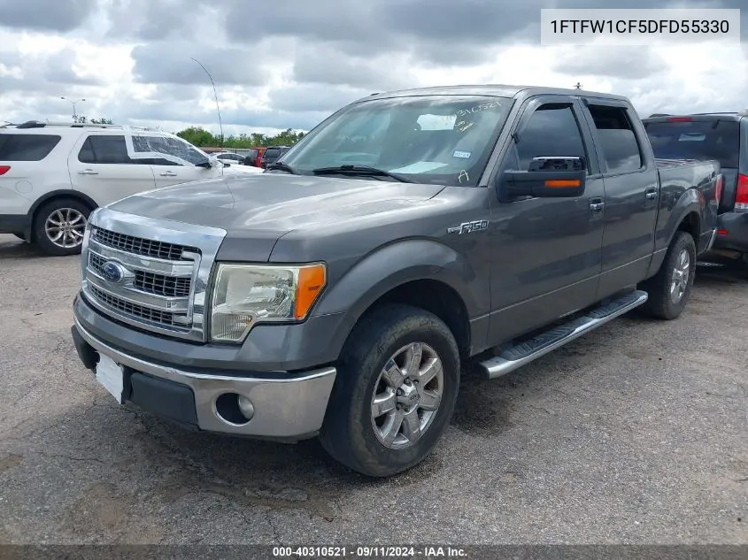 2013 Ford F-150 Xlt VIN: 1FTFW1CF5DFD55330 Lot: 40310521