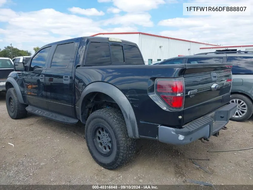 1FTFW1R66DFB88807 2013 Ford F-150 Svt Raptor