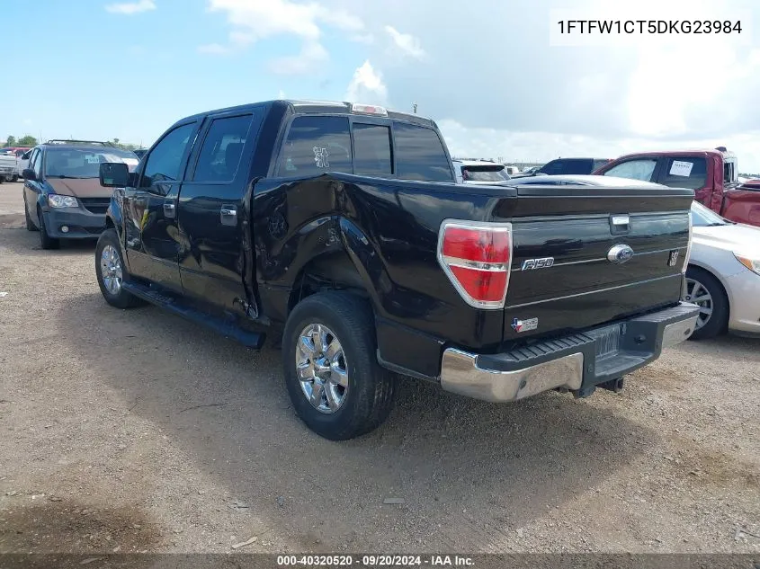 1FTFW1CT5DKG23984 2013 Ford F-150 Xlt