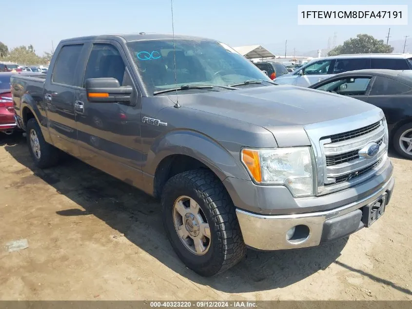 1FTEW1CM8DFA47191 2013 Ford F-150 Xlt