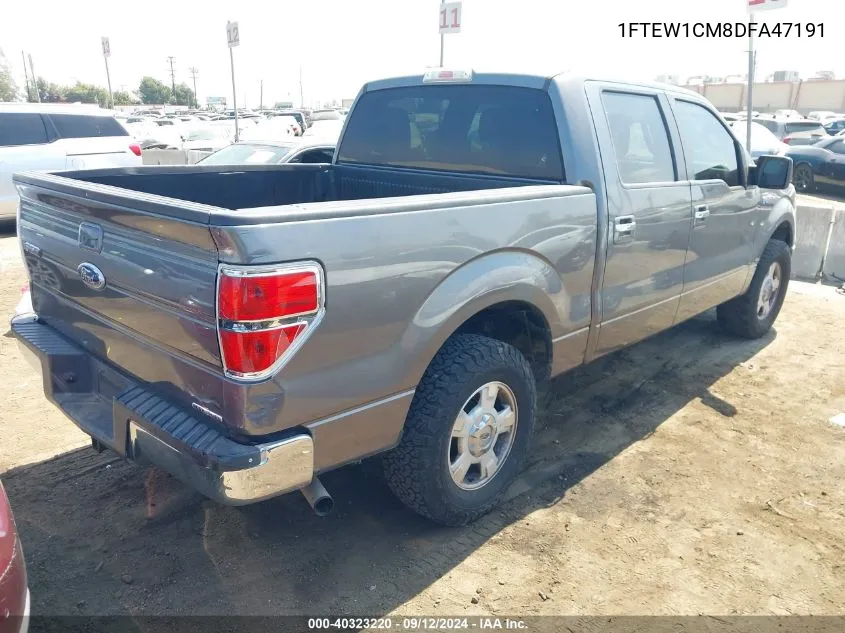 1FTEW1CM8DFA47191 2013 Ford F-150 Xlt