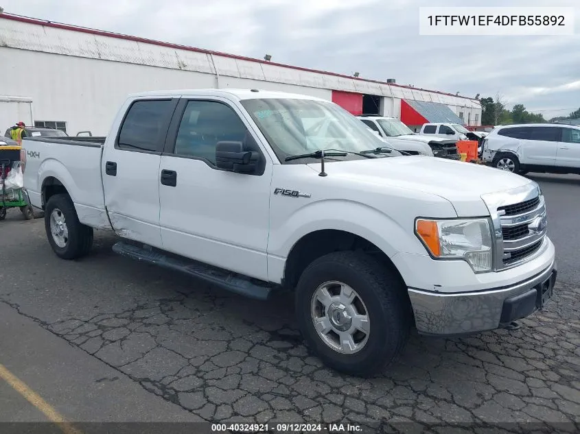 2013 Ford F-150 Xlt VIN: 1FTFW1EF4DFB55892 Lot: 40324921