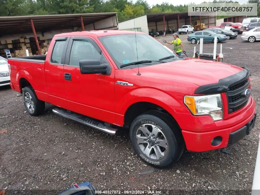 2013 Ford F-150 Stx VIN: 1FTFX1CF4DFC68757 Lot: 40327072