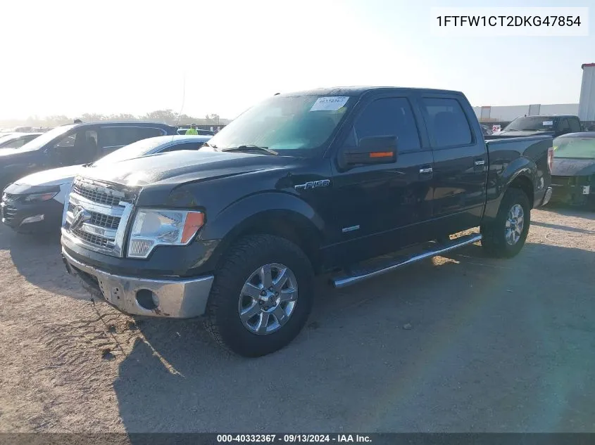 2013 Ford F-150 Xlt VIN: 1FTFW1CT2DKG47854 Lot: 40332367